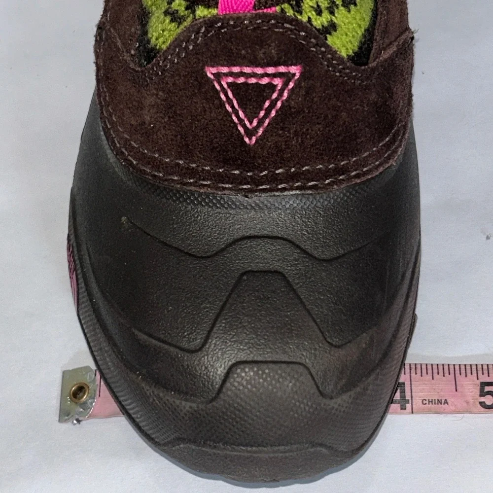 The North Face NWOT Girls Shellista Lace Suede Faux fur Nordic Knit Boots